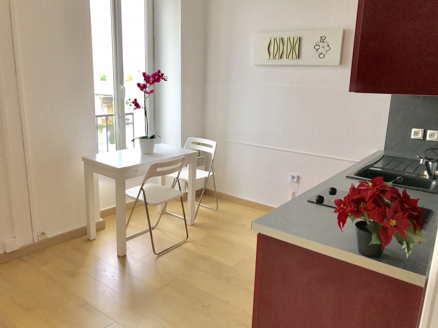 A louer Brest Recouvrance Studio Meublé 23 M2 vue mer