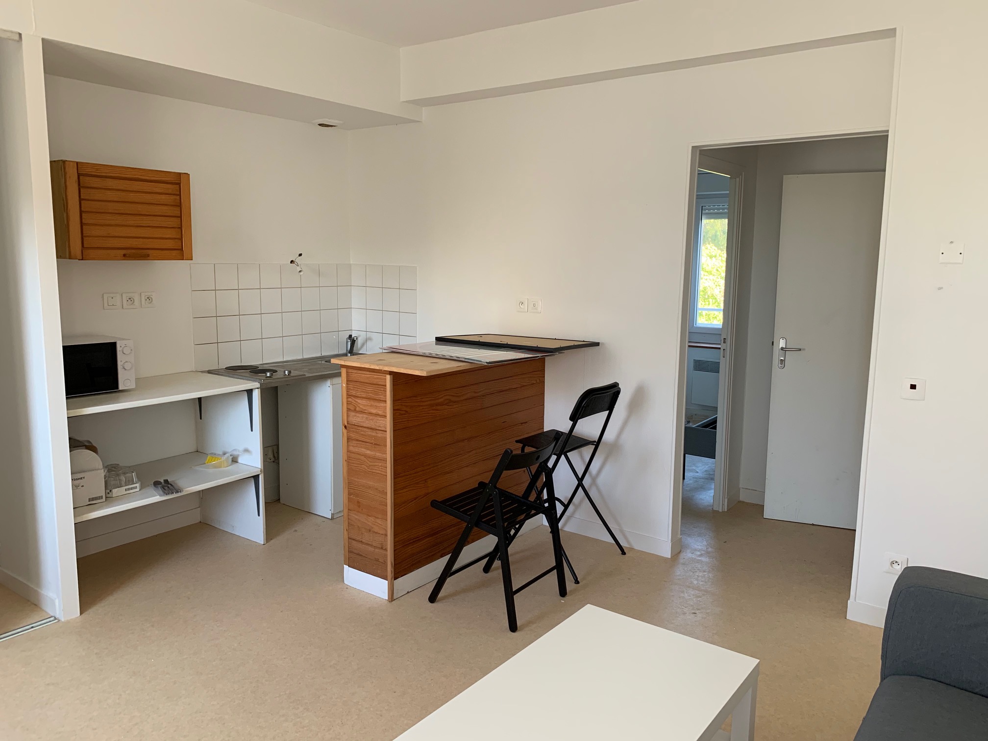 A louer Brest Rive Droite Quatre Moulins T1 Bis meublé 26 M2